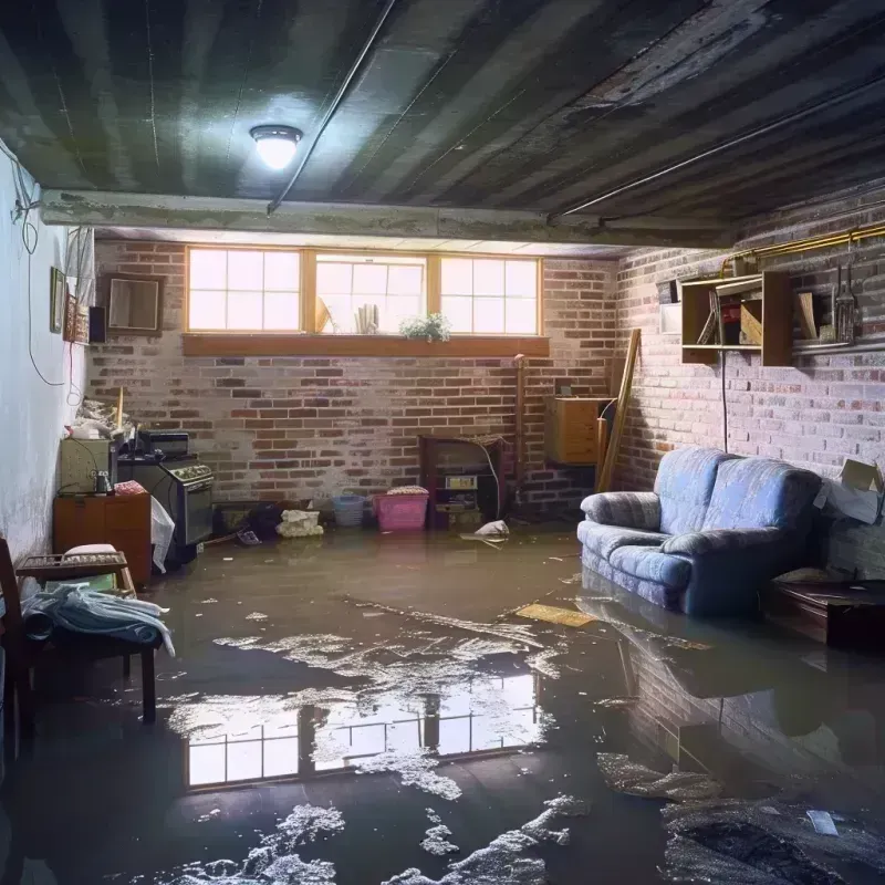 Flooded Basement Cleanup in West Marion, NC